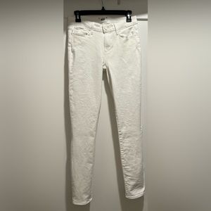 Paige white skinny jeans! Size 27!